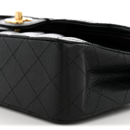 Chanel Caviar Quilted Medium Double Flap Black 10 of 10