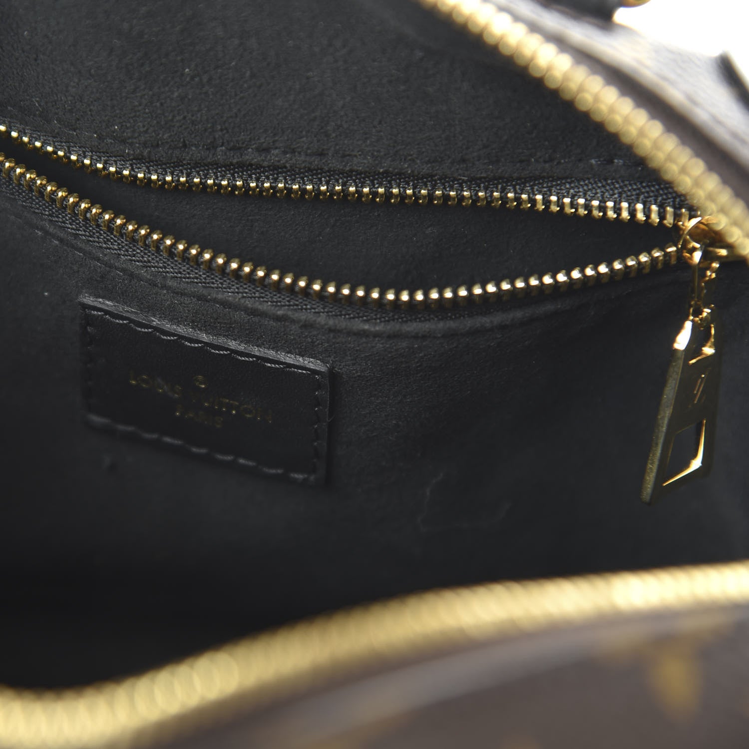 Louis Vuitton Monogram Petite Malle Souple Black 8 of 9