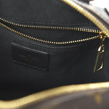 Louis Vuitton Monogram Petite Malle Souple Black 8 of 9