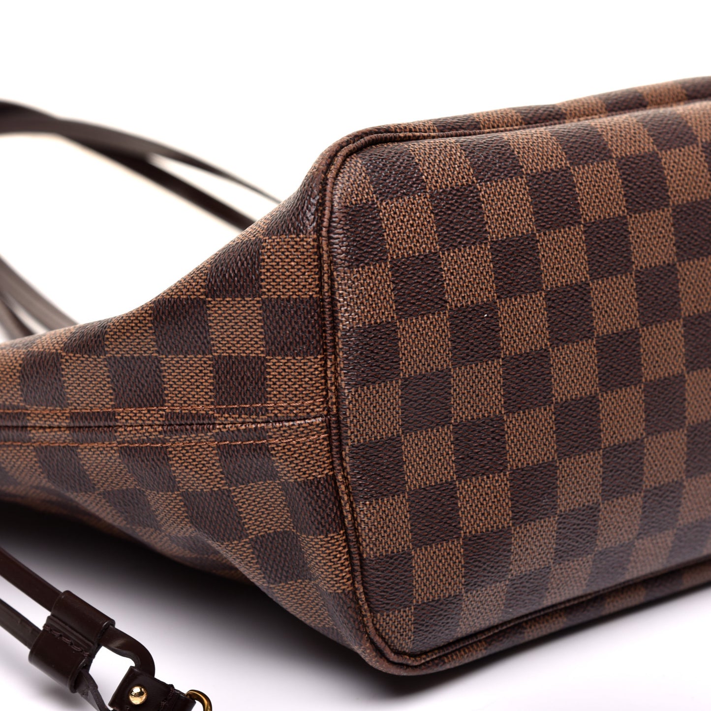 Damier Ebene Neo Neverfull MM Rose Ballerine