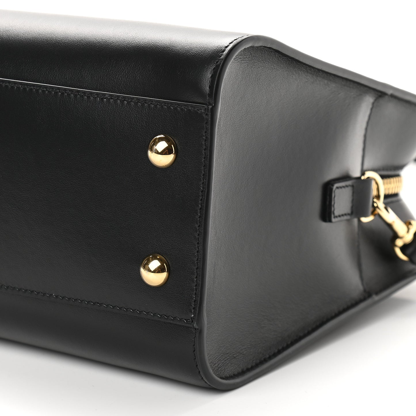 Calfskin Monogram Baby Cabas Black