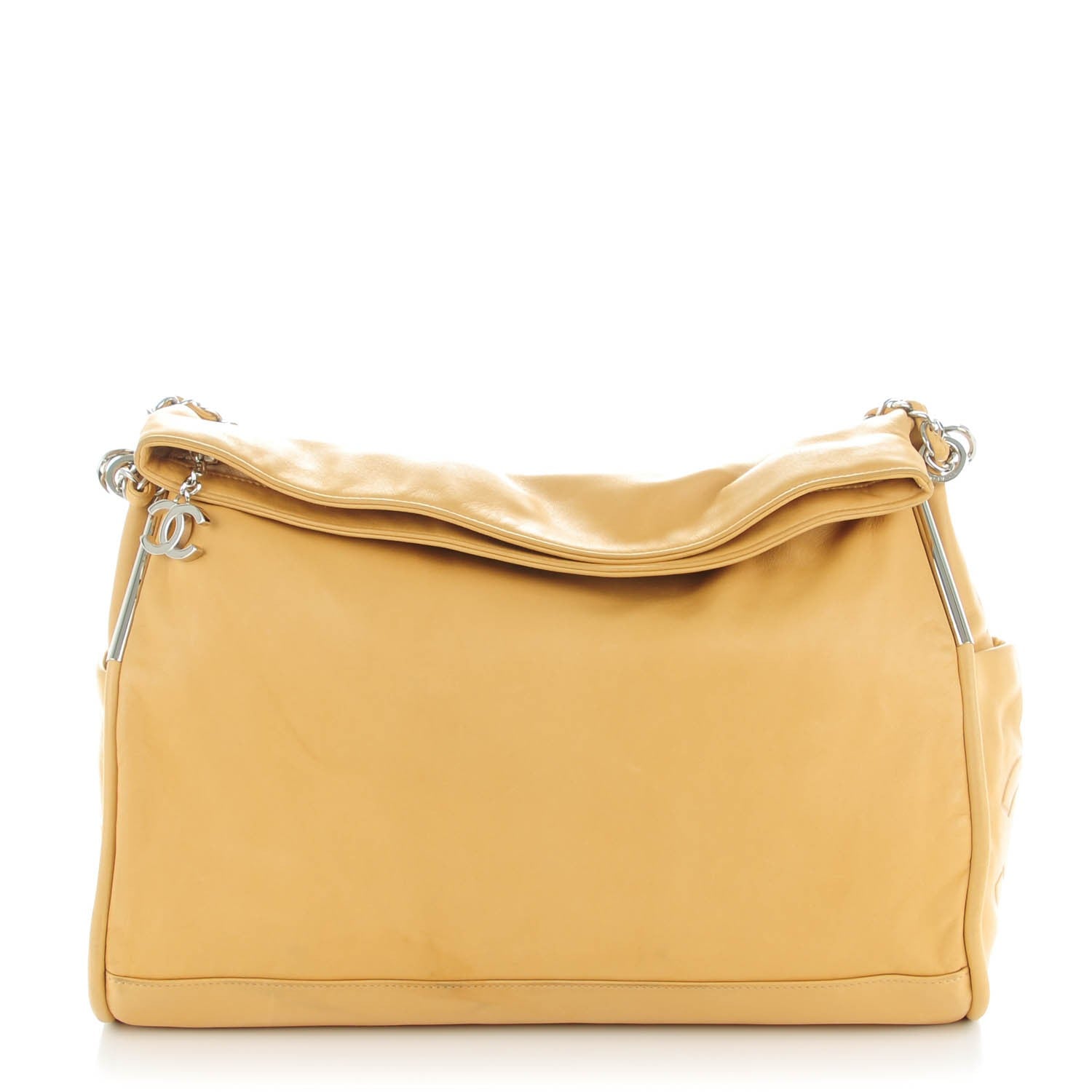 Chanel Lambskin Large Ultimate Soft Tote Beige 1 of 7