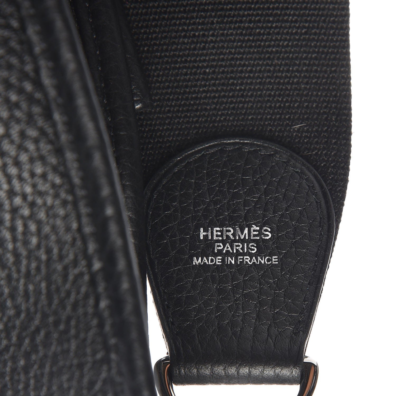 Hermes Taurillon Clemence Evelyne III PM Black 9 of 9