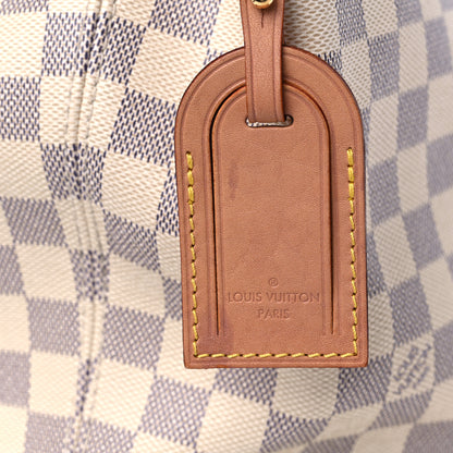 Louis Vuitton Damier Azur Graceful MM Rose Ballerine 16 of 16