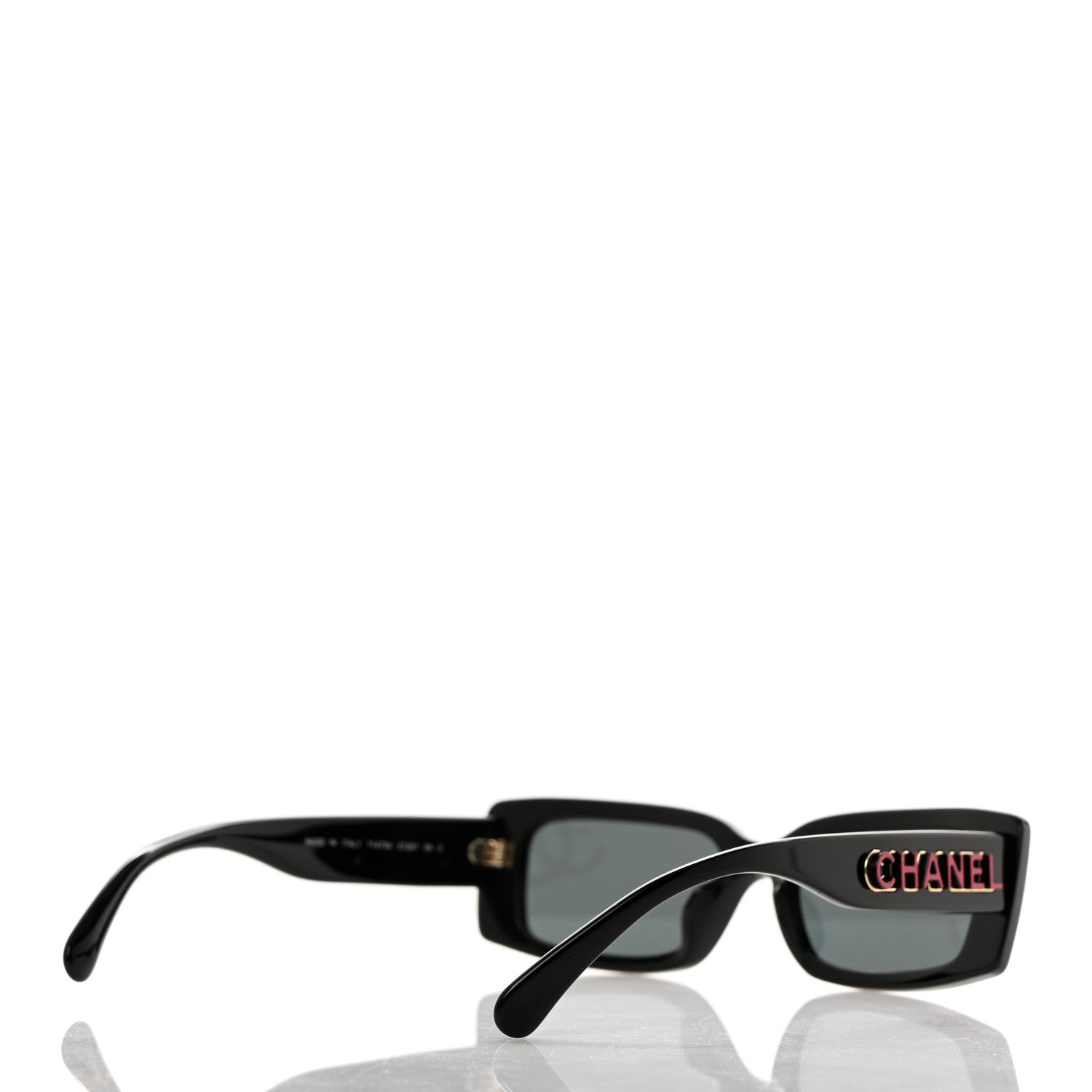 Chanel Acetate CC Sunglasses 71473A Black 4 of 8