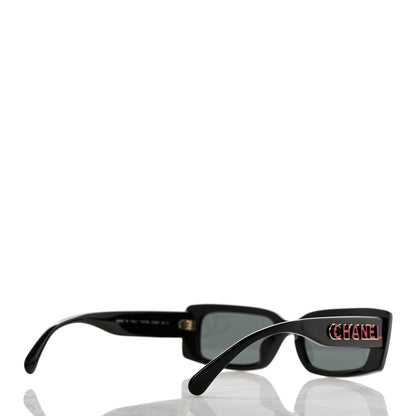 Chanel Acetate CC Sunglasses 71473A Black 4 of 8