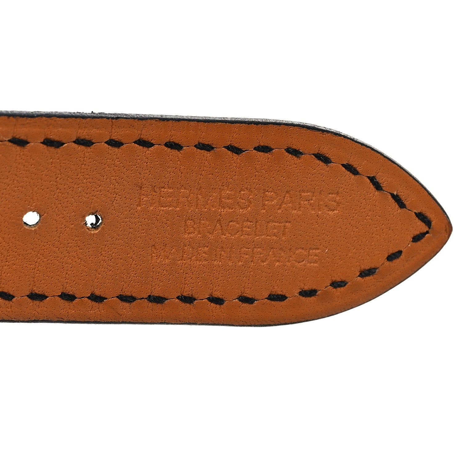 Hermes Swift 40mm Single Tour Apple Watch Strap Black 3 of 5