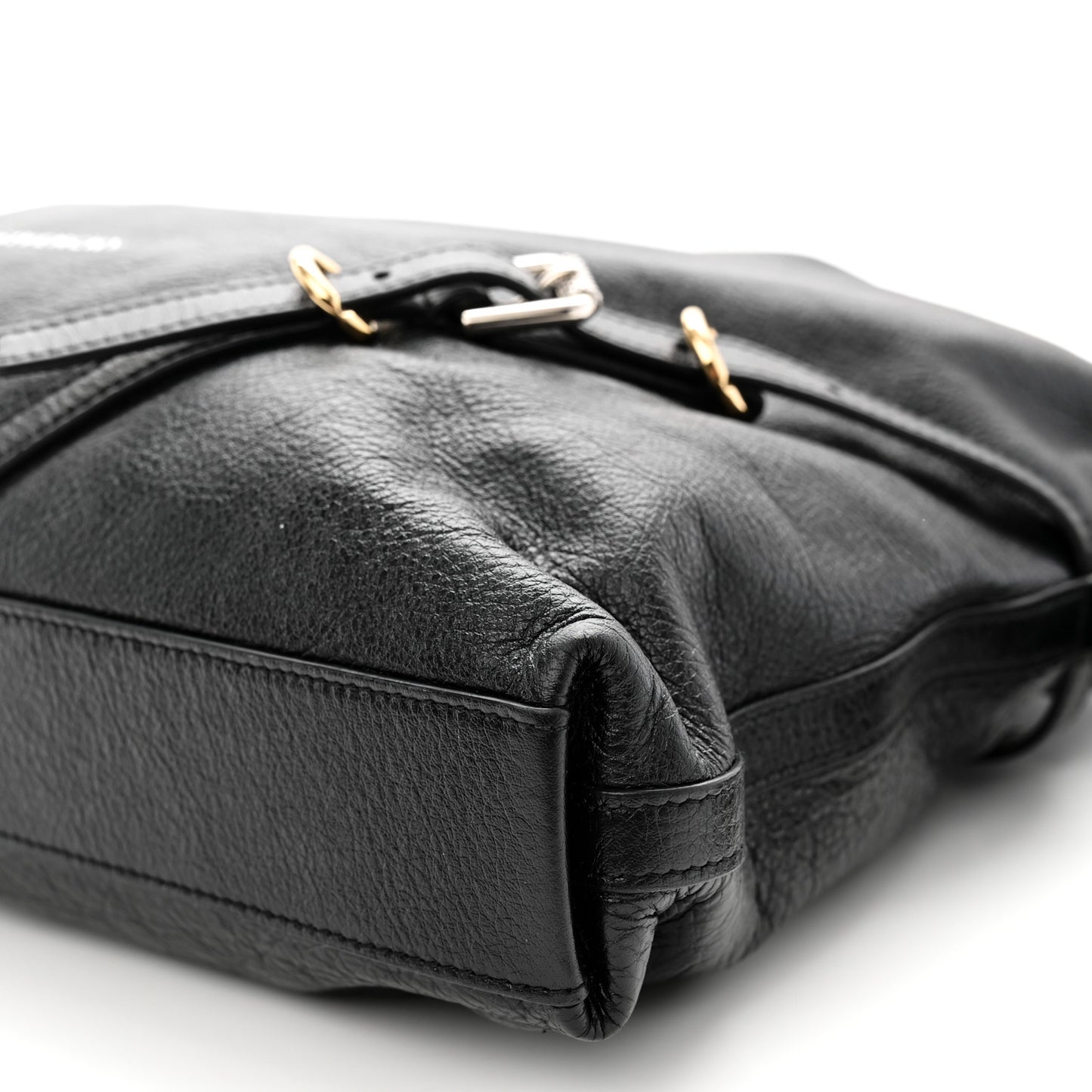 Calfskin Medium Voyou Bag Black