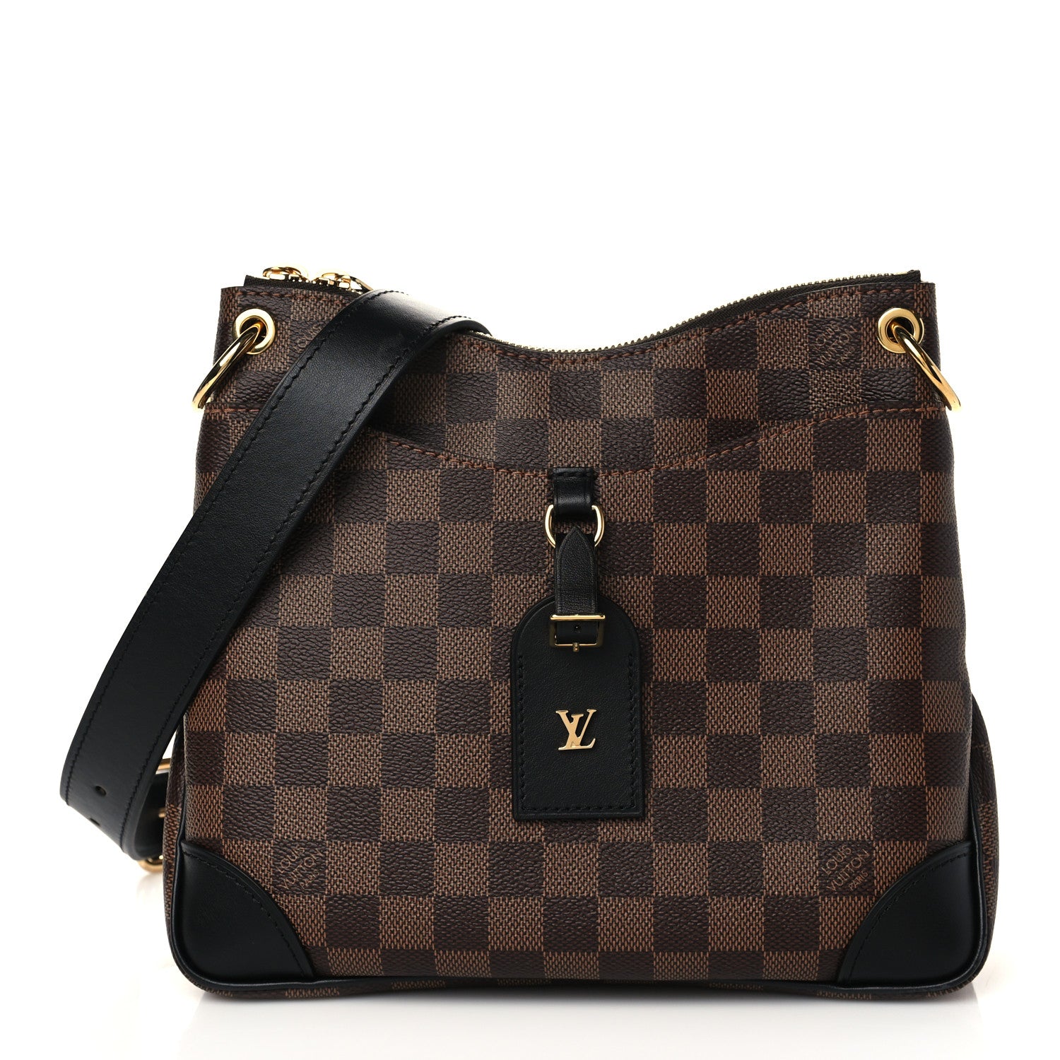 Louis Vuitton Damier Ebene Odeon PM Black 1 of 6