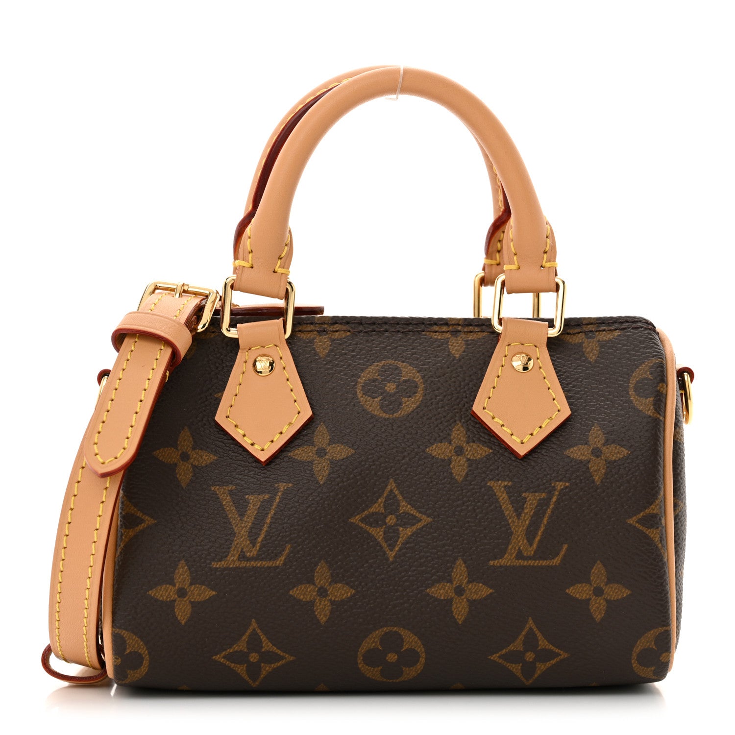 Louis Vuitton Monogram Nano Speedy Bandouliere 1 of 10