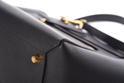 Celine Grained Calfskin Mini Belt Bag Black 13 of 17