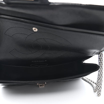 Chanel Distressed Patent Quilted 2.55 Reissue 227 Flap Black 4 of 4