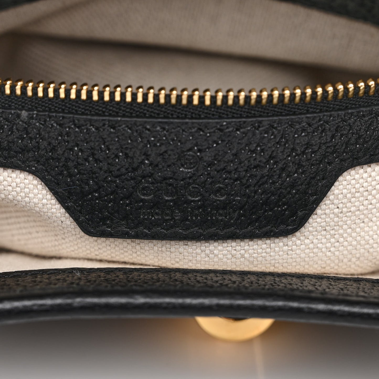 Jacquard Denim GG Monogram Small Jackie 1961 Hobo Black Ivory