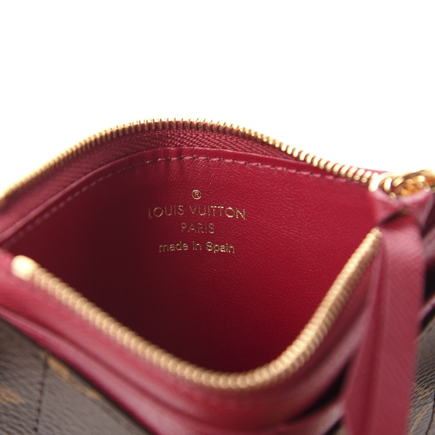 Louis Vuitton Monogram Zipped Card Holder Fuchsia 6 of 6