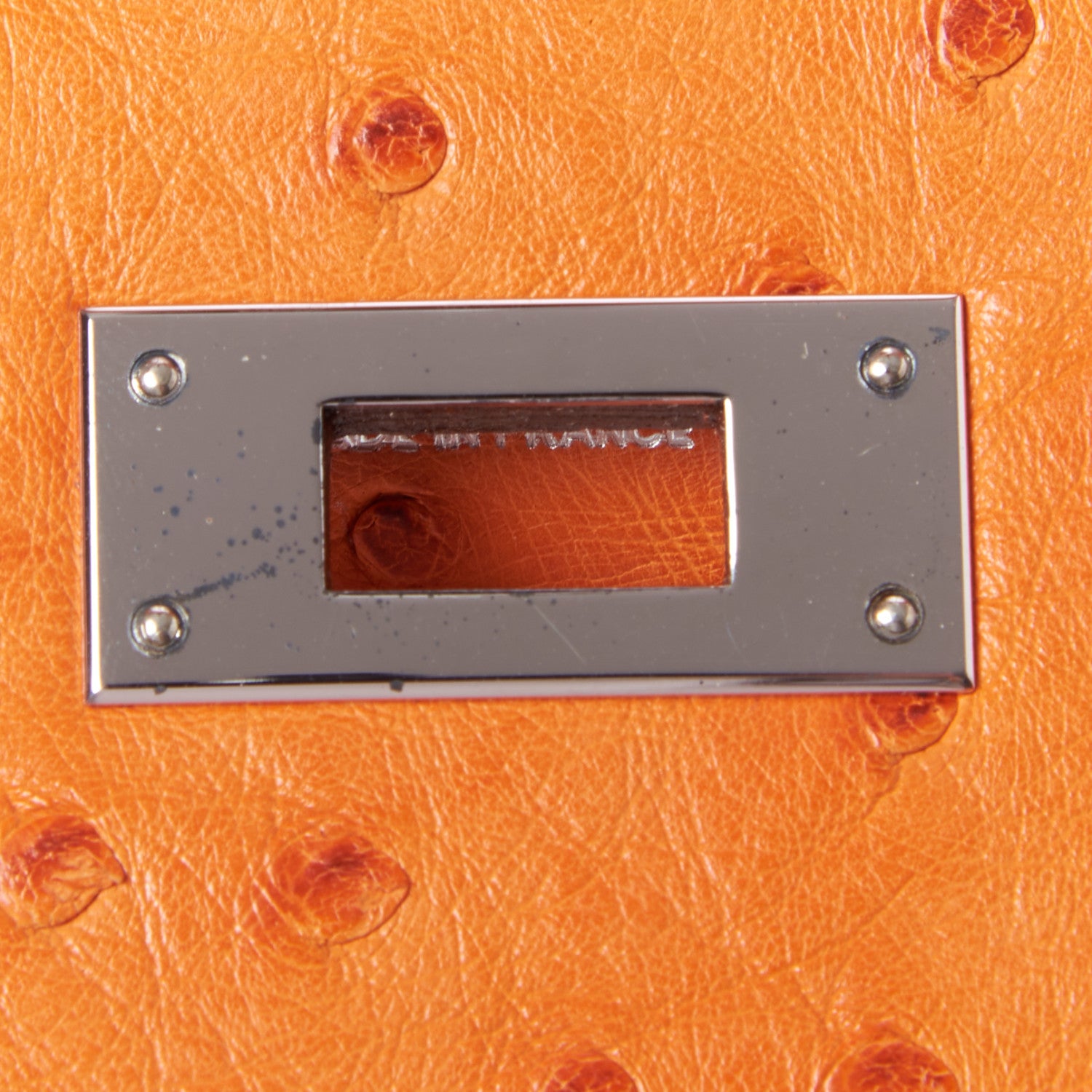 Hermes Ostrich Kelly Sellier 32 Orange 24 of 35