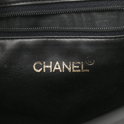 Chanel Lambskin Quilted Backpack Black 6 of 15