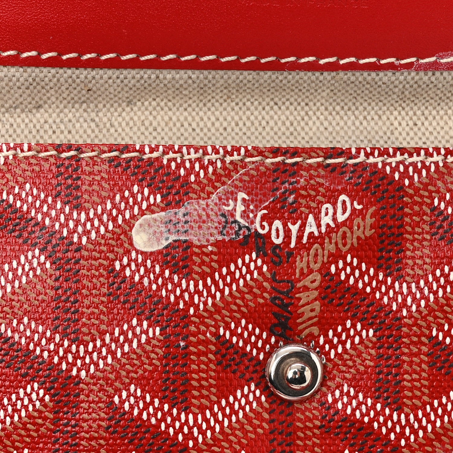 Goyard Goyardine Saint Louis PM Red 19 of 19