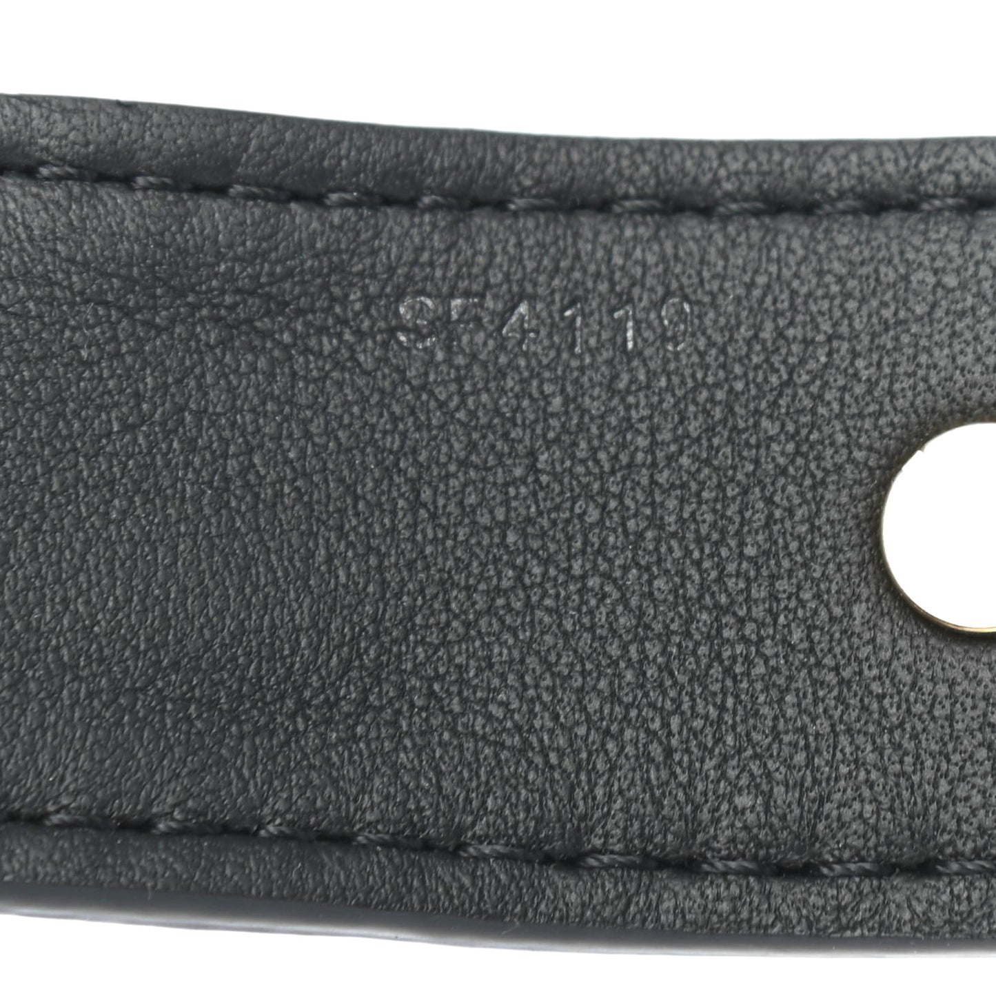 Reverse Monogram Bandouliere Shoulder Strap XL Black