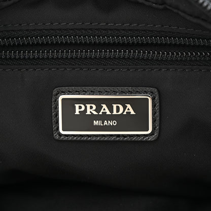 Prada Re-Nylon Saffiano Belt Bag L Black 7 of 13