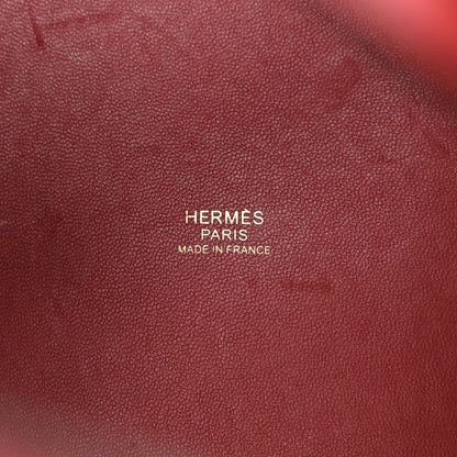 Hermes Ostrich Picotin Lock 18 Rouge Vif 6 of 12