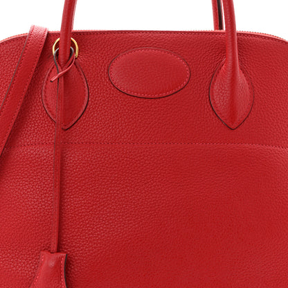 Hermes Taurillon Clemence Bolide 35 Rouge Piment 8 of 13