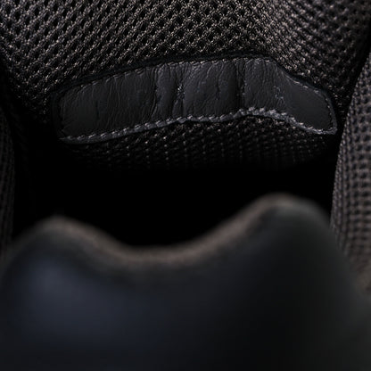 Chanel Calfskin Suede CC Sneakers 38 Black 8 of 10