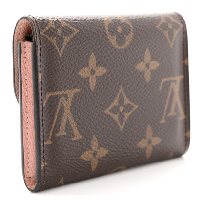 Louis Vuitton Monogram Rosalie Coin Purse Rose Ballerine 3 of 9