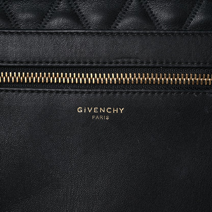 Givenchy Rubberized Canvas Quilted Duo Backpack Black 13 of 13