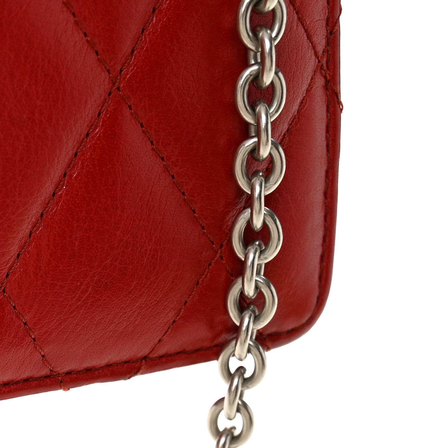 Mulberry Shiny Buffalo Quilted Darley Shoulder Bag Red 10 of 12