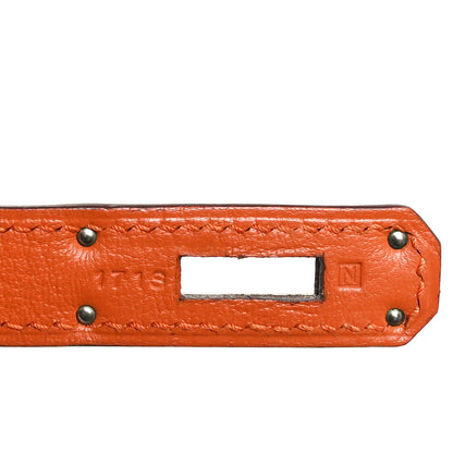 Hermes Togo Kelly Retourne 28 Gold Orange 6 of 10