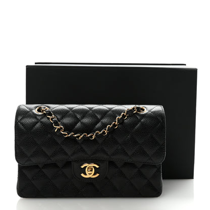 Chanel Caviar Quilted Small Double Flap Black 11 of 11