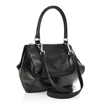 Givenchy Crinkled Patent Small Pandora Black 3 of 11