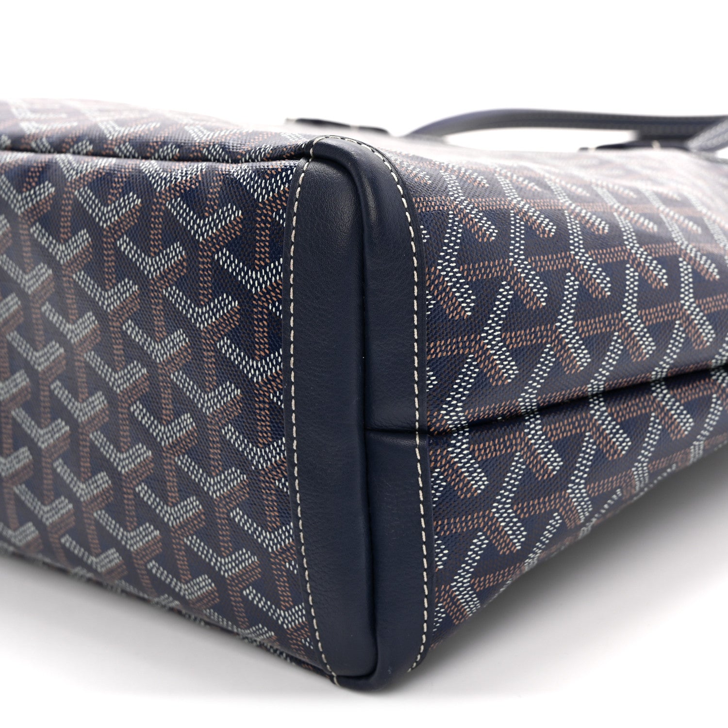 Goyard Goyardine Artois PM Navy 10 of 12