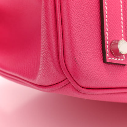 Hermes Epsom Birkin 35 Rose Tyrien 10 of 13