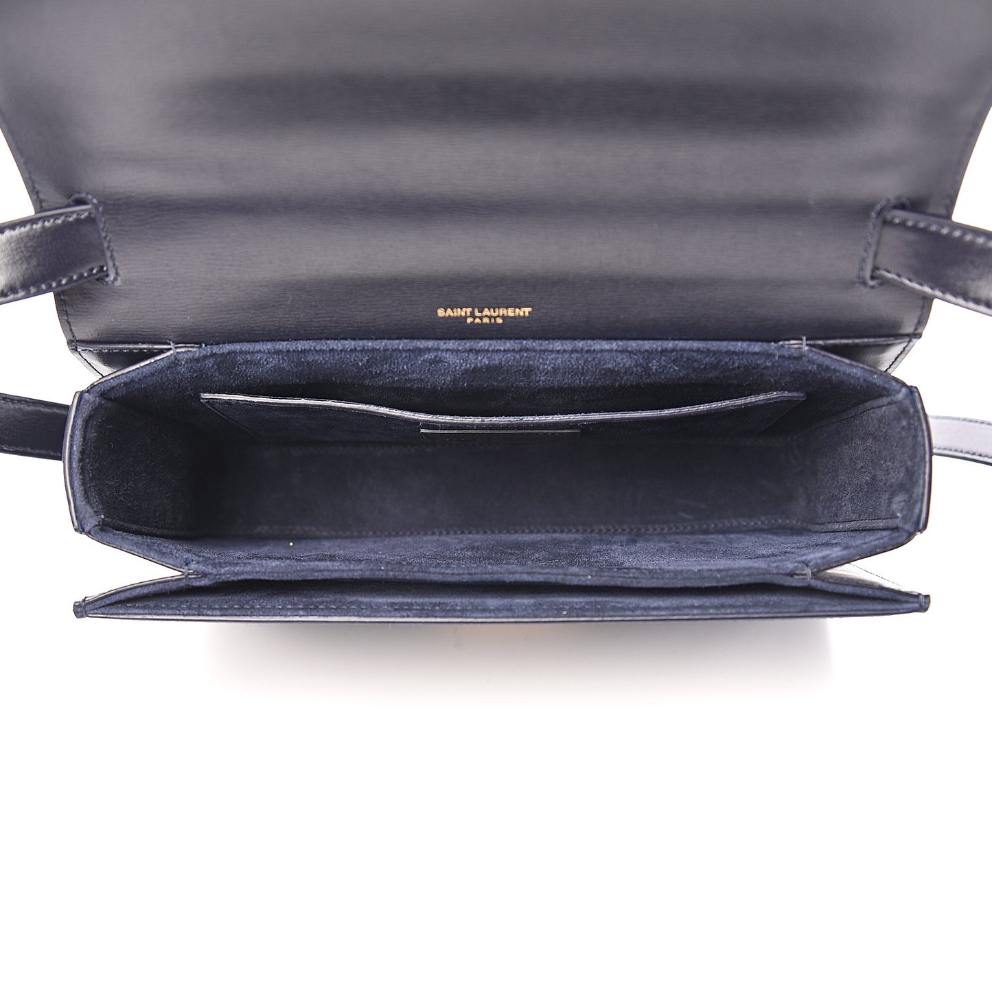 Smooth Calfskin Suede Medium Bellechasse Navy