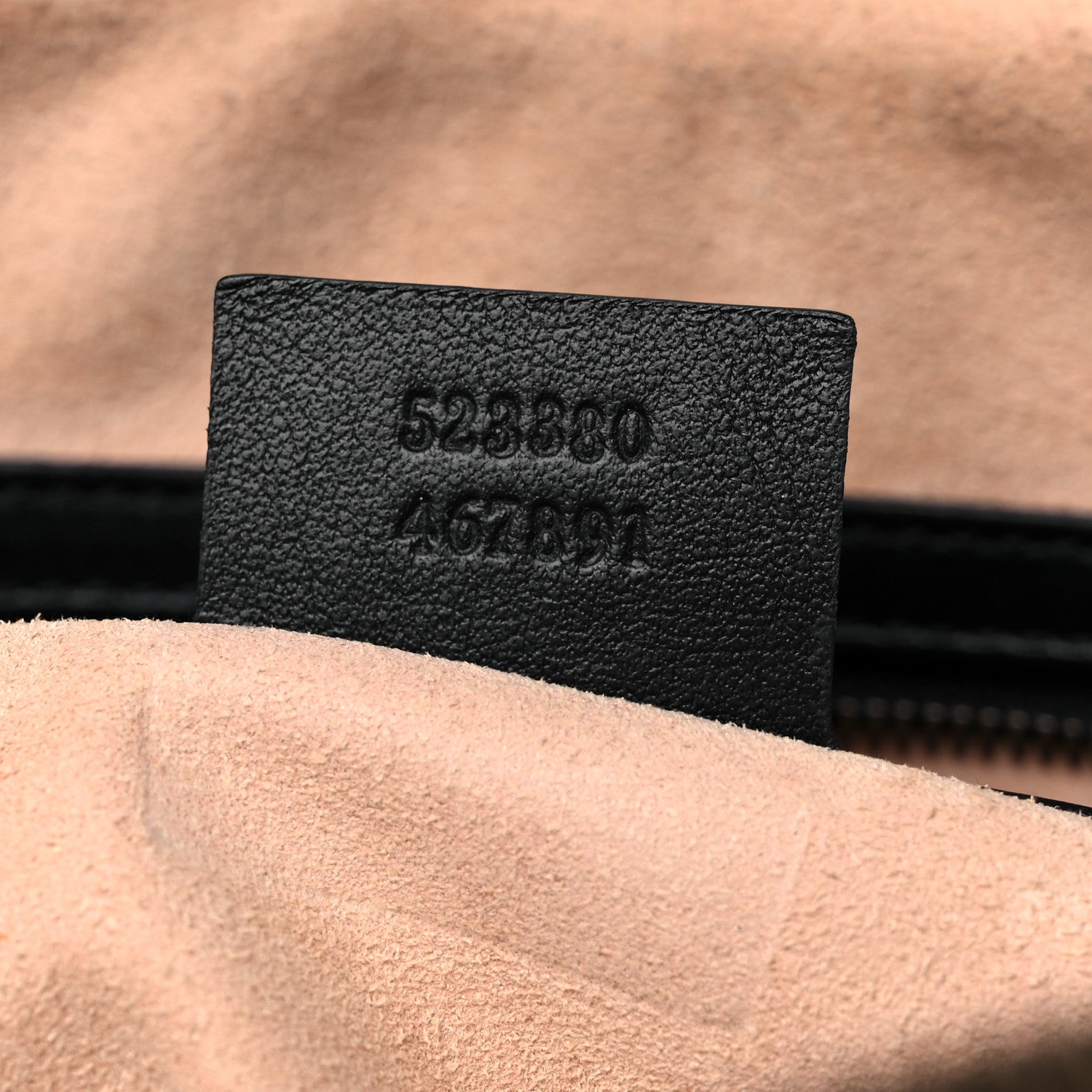 Gucci Calfskin Matelasse Mens GG Marmont Belt Bag 80 32 Black 7 of 18
