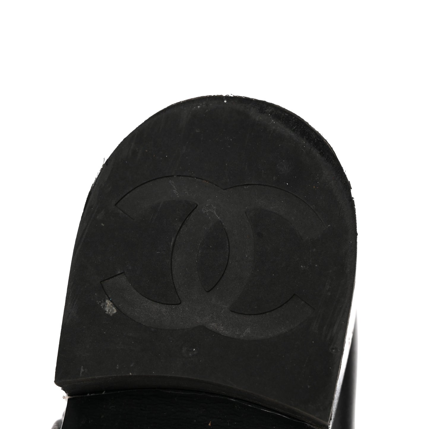 Calfskin Lace Up Combat Boots 36 Black