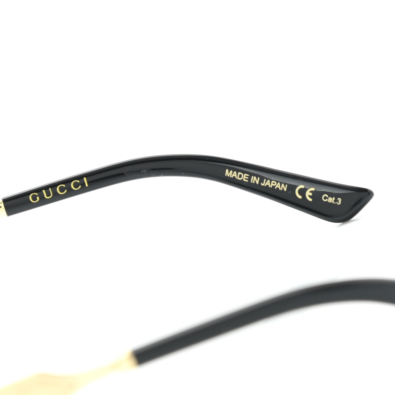 Gucci Acetate Oversized Butterfly Sunglasses GG 0076S Black 6 of 6