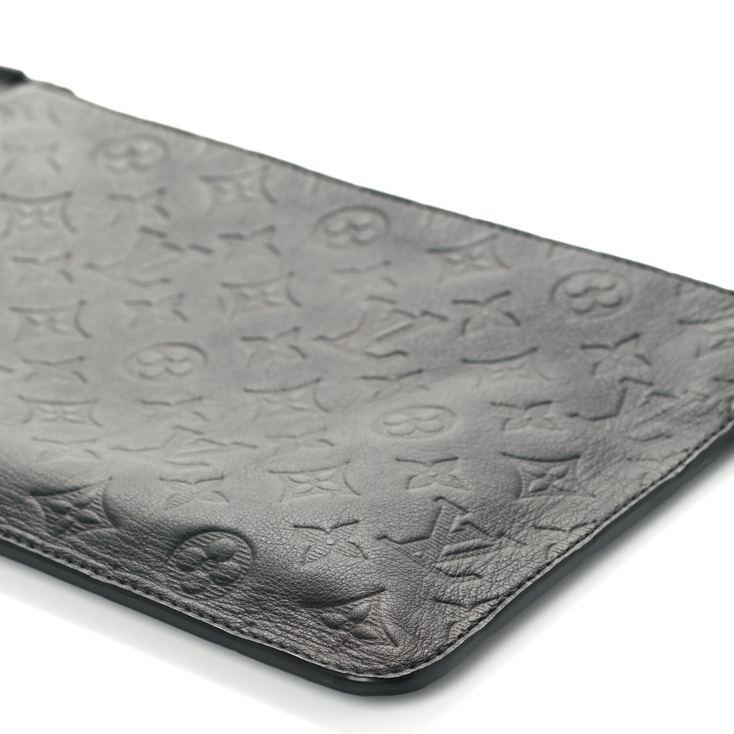 Calfskin Monogram Shadow Pochette Black