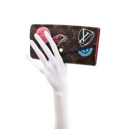 Louis Vuitton Monogram World Tour Sarah Wallet 2 of 7