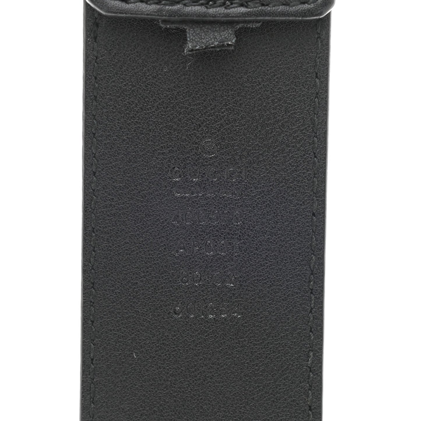 Calfskin Double G 40mm Belt 80 32 Black