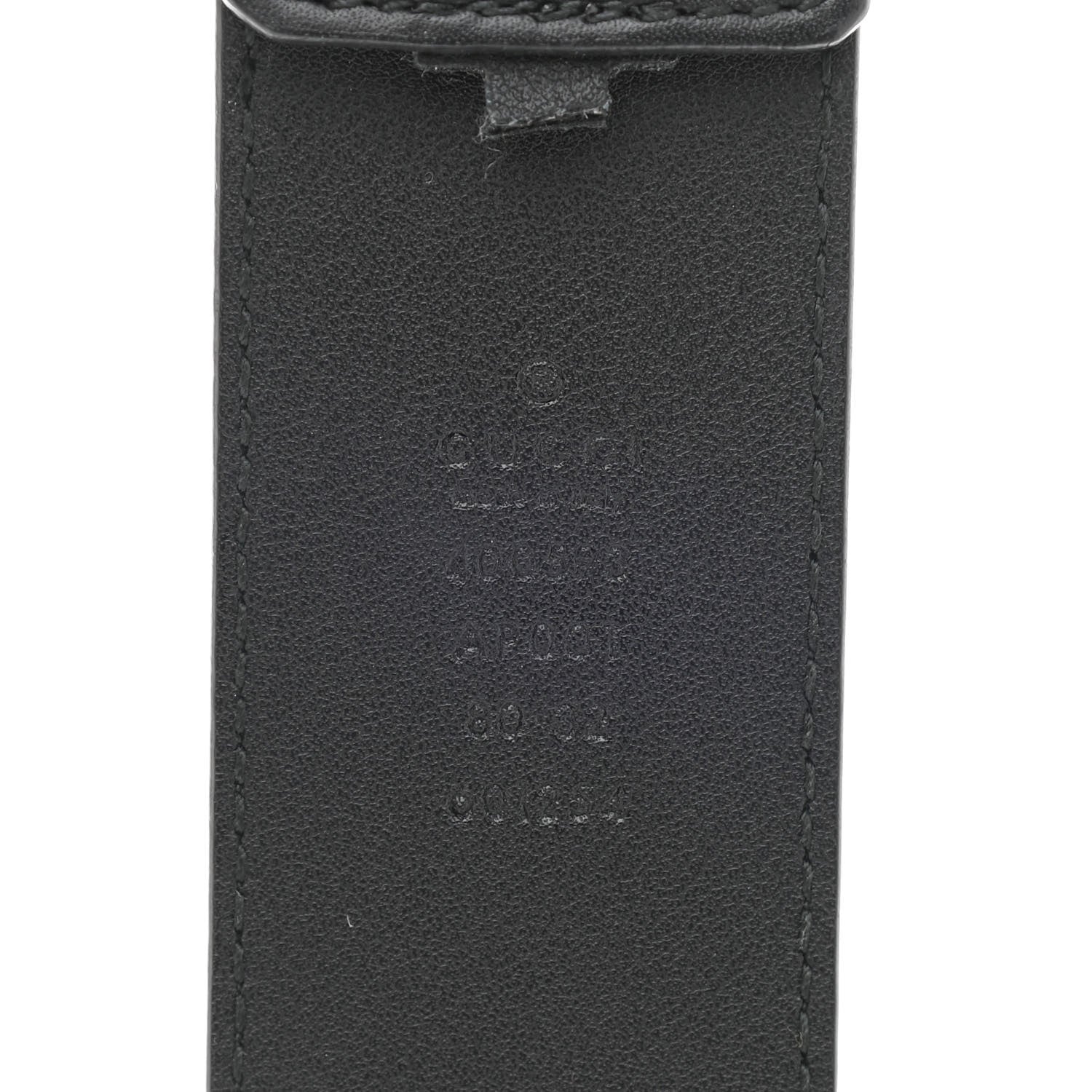 Gucci Calfskin Double G 40mm Belt 80 32 Black 4 of 8