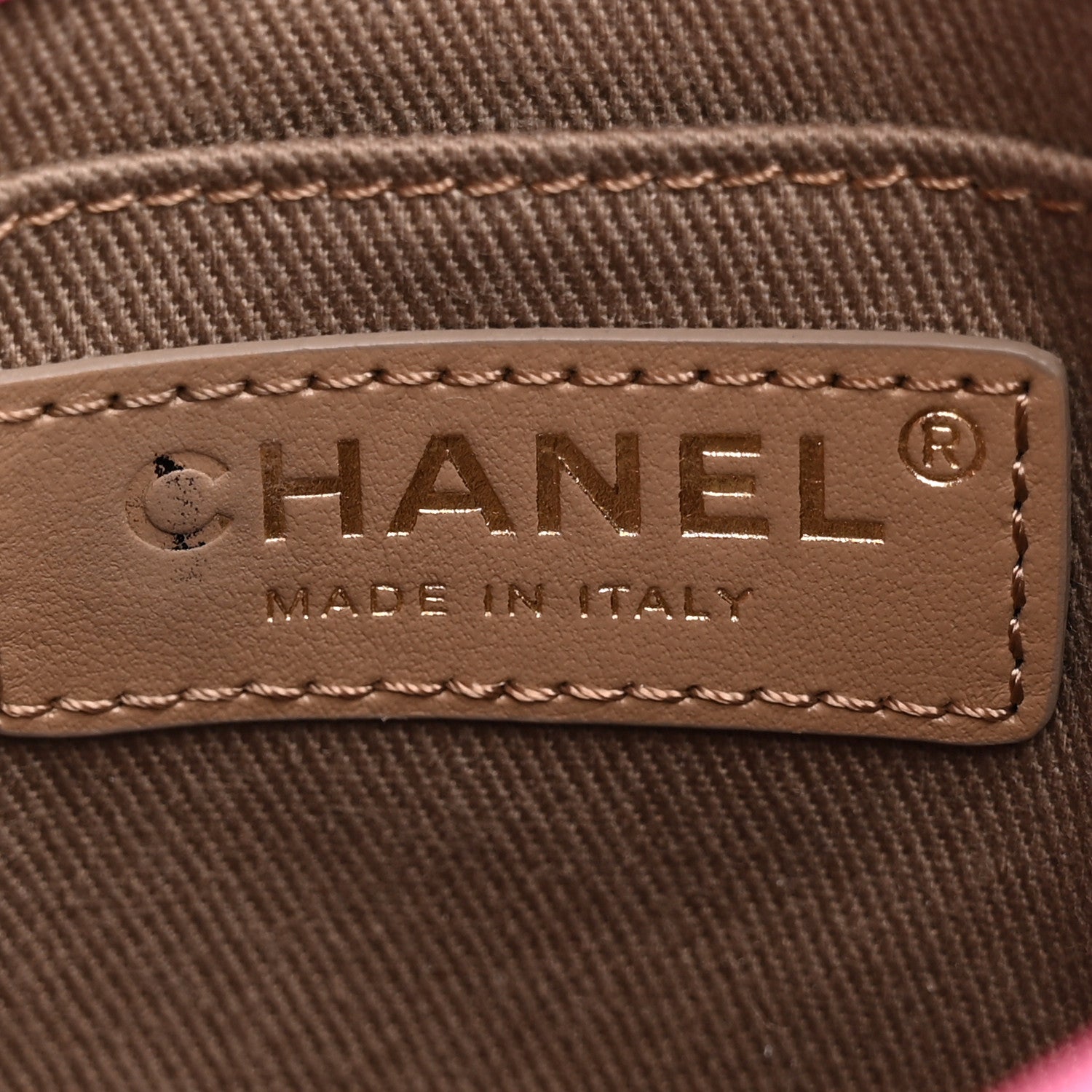 Chanel Goatskin Stitched Casual Trip Messenger Flap Pink 5 of 9