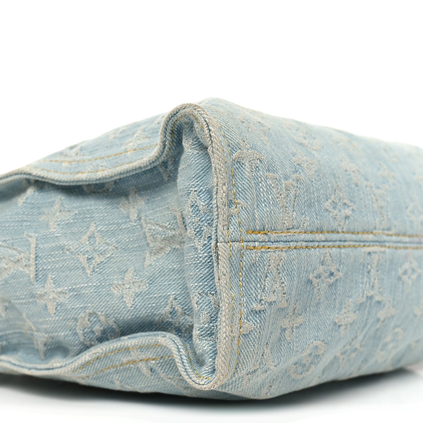 Monogram Washed Denim Let Go PM Sky Blue