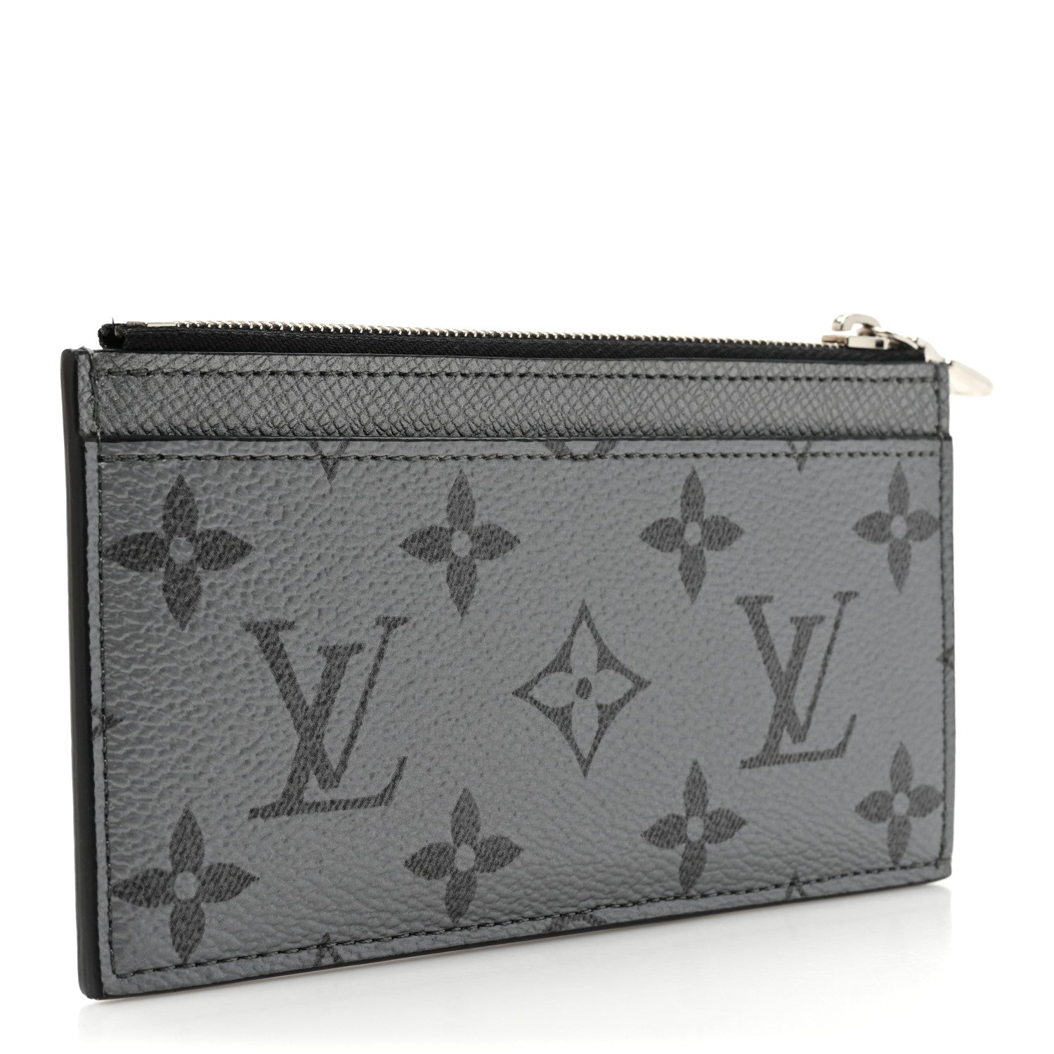 Louis Vuitton Taigarama Coin Card Holder Gunmetal 3 of 9