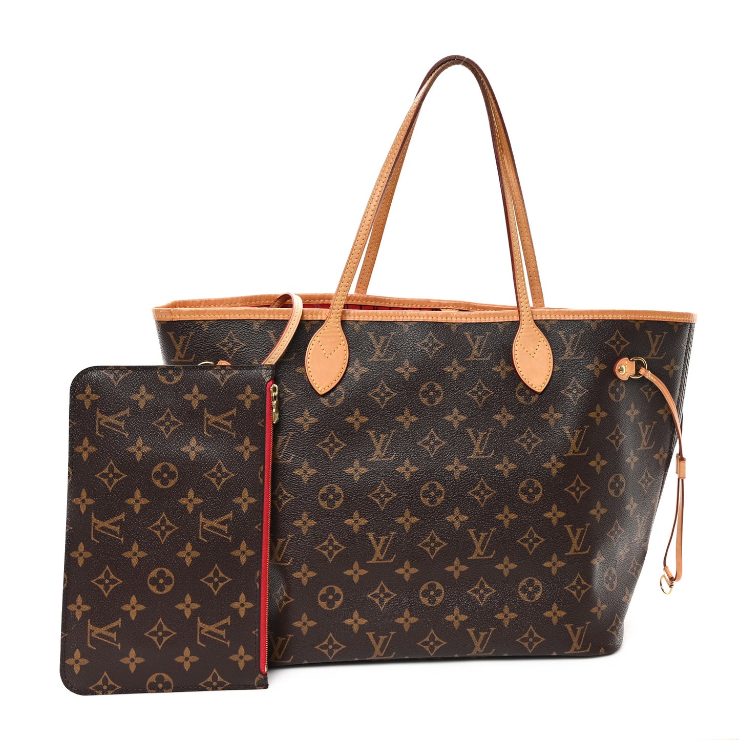 Monogram Neo Neverfull MM Cherry
