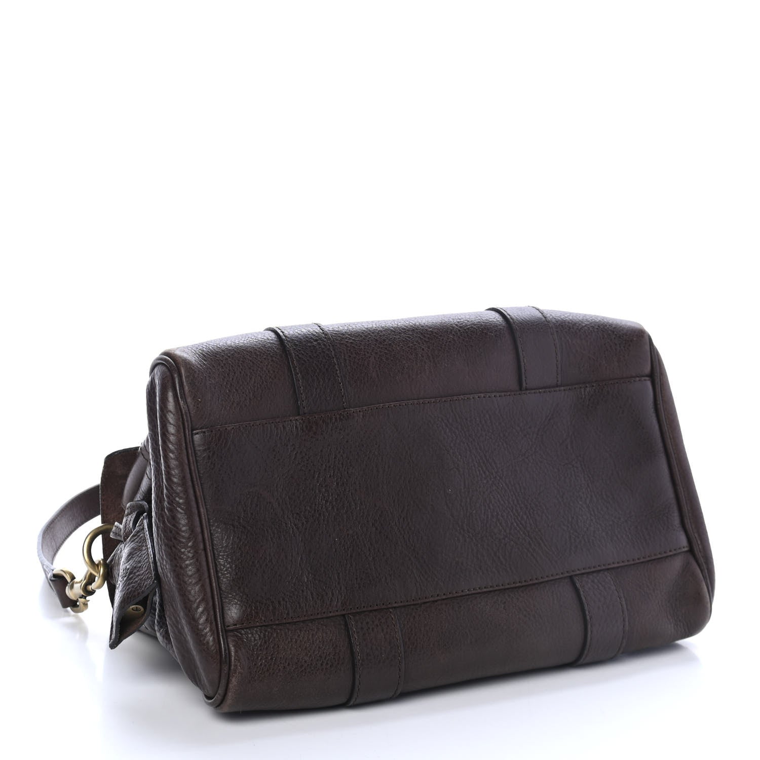 Mulberry Soft Grain Calfskin Small Bayswater Chocolate 3 of 4