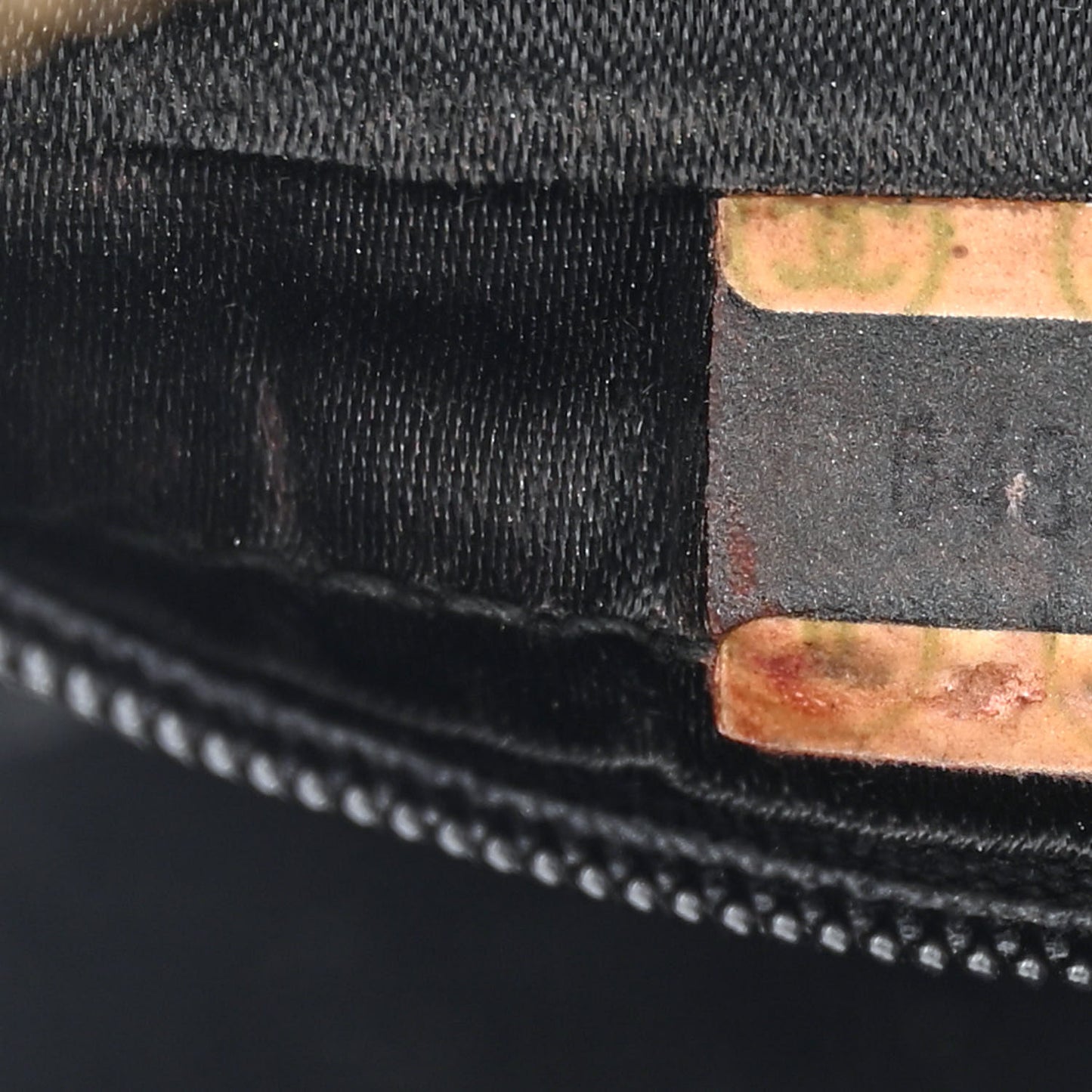 Patent Quilted Tassel Camera Case Black