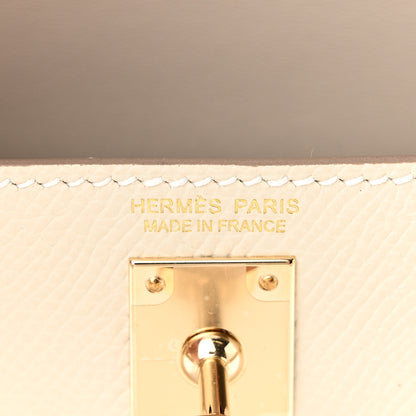 Hermes Epsom Mini Kelly Sellier 20 Craie 6 of 11