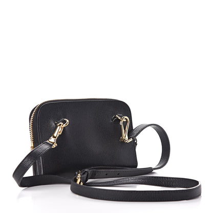 Burberry Grain Calfskin Small Crossbody Bag Black 3 of 12